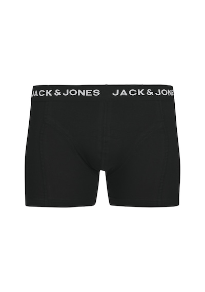 Jack & Jones Erkek Logolu Beli Lastikli 5'li Boxer Paketi - Anthony 12263362 Black Siyah