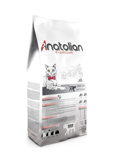 Anatolian Premium Somon Etli Yetişkin Kedi Maması 10 KG