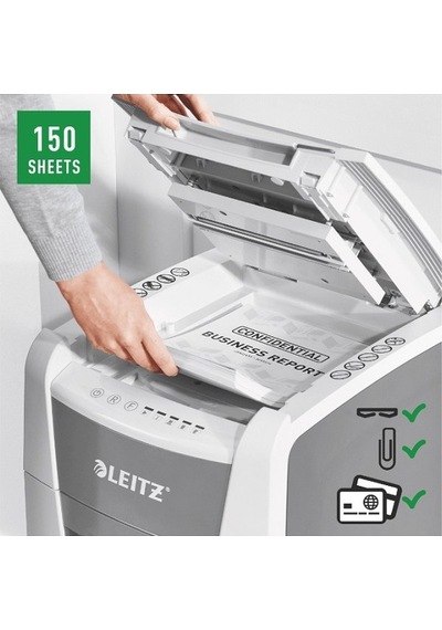 Leitz IQ Auto Feed Otomatik Evrak İmha Makinesi  Office 150 P4