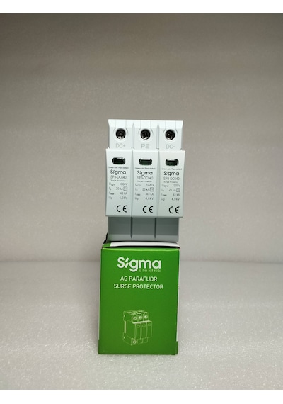 Sigma Sp3-dc040-1000 Dc Tipi 3p 40ka 1000v Ag Parafudr