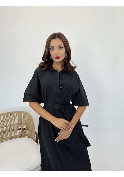 Etiler Collection 5318 Elbise-siyah S