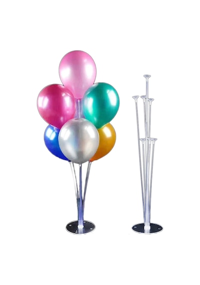 Ayaklı Balon Standı 7 Çubuklu 75 CM