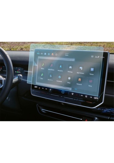 Volkswagen Id.7 Uyumlu 15.9 İnç Ekran Koruyucu Multimedya Navigasyon 9H Nano Ekran Koruyucu