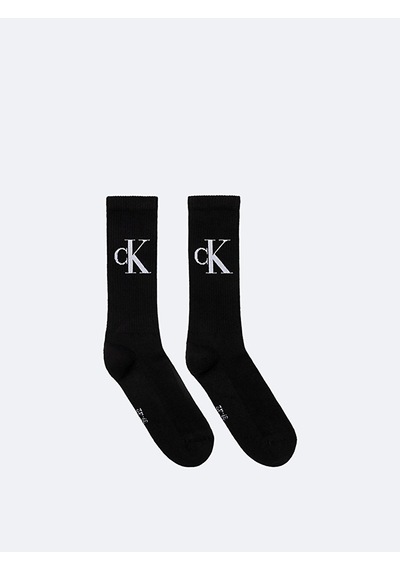 Calvın Kleın Unisex Marka Logolu Günlük Kullanıma Uygun Siyah Çorap C701228802 001