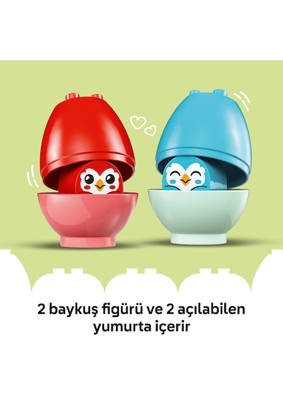 LEGO® DUPLO® Denge ve Dizme Ağacı 10440 - 18 Ay ve Üzeri Küçük Çocuklar için Eğitici Oyuncak Yapım Seti (27 Parça)