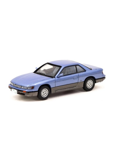 Tarmac Works 1/64 Vertex Nissan Silvia S13 Blue/grey