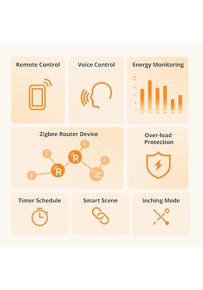 Ayrex Sonoff S60 Zigbee Akıllı Priz