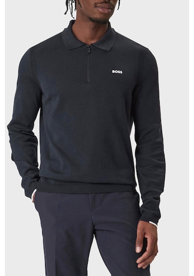 Boss Erkek Polo Yaka Kazak 50551688 402 Lacivert Lacivert