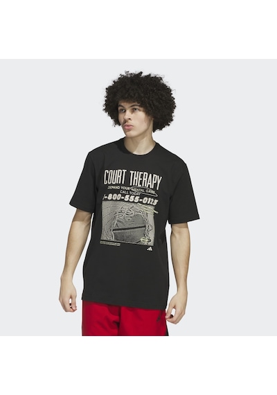 Adidas Jı7097 Sum Verb T Erkek T-shirt Siyah