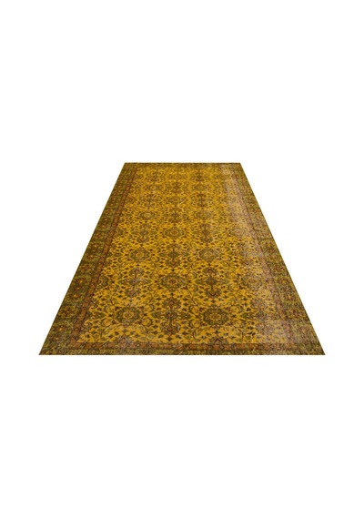 Vintage Eskitme El Dokuma Halı 160 X 273 Cm
