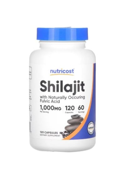 Nutricost Shilajit Extract With Naturally Occuring Fulvic Acid 120 Caps Aromasız