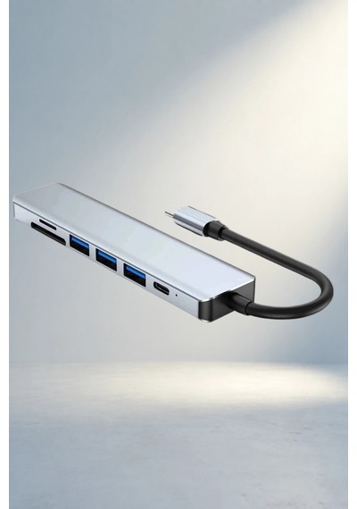 Çok Fonksiyonlu 8 Portlu Type-c Hub Macbook Uyumlu - 491