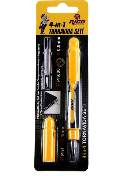 Rico 4-In-1 Tornavida Seti Rico 4-In-1 Tornavida Seti