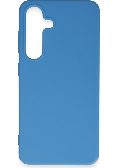 Newface Samsung Uyumlu Galaxy S24 Kılıf First Silikon - Mavi Mavi