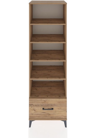 Hyperion Dolap 5 Raflı Tek Çekmeceli 60x44x195 Çam-çam Atlas Çam