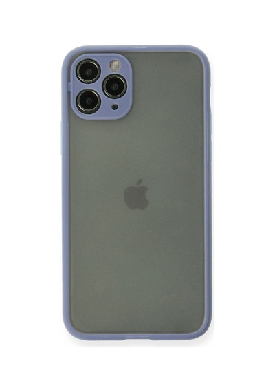 Apple Uyumlu  iPhone 11 Pro Kılıf Montreal Silikon Kapak Gri