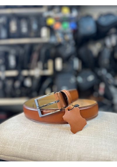 Trg Polo Taba Hakiki Deri Erkek Kemeri