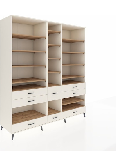 Kronos Dolap 19 Raflı 8 Çekmeceli 220x59x243 Aytaşı-çam/aytaşı Atlas Çam/aytası Kronos Dolap 19 Raflı 8 Çekmeceli 220x59x243 Aytaşı-çam/aytaşı Atlas Çam/aytası