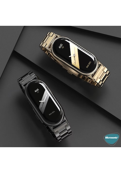 Microsonic Xiaomi Mi Band 9 Metal Stainless Steel Kordon