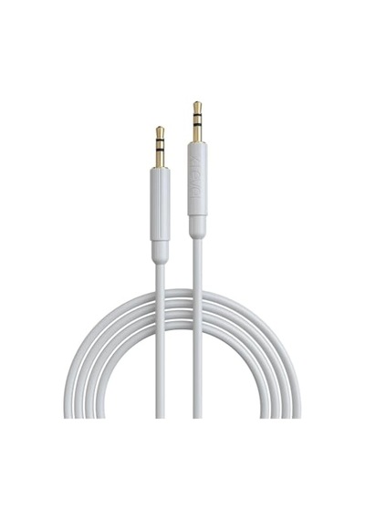 X-audio 3.5 Mm Stereo Aux Ses Kablosu Beyaz - 1 Metre Uzunluğunda Beyaz