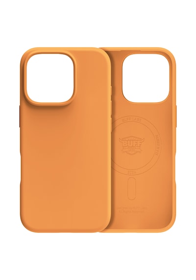 Apple Uyumlu iPhone Buff 16 Pro Max Magsafe Rubber Fit Kılıf Orange Sorbet