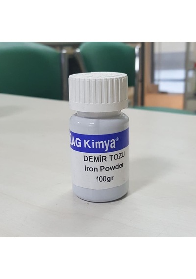 Zag Kimya Demir Tozu Chem Pure 100 G