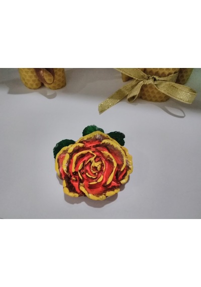 Çiçek Motifli Magnet 5 Cm 5.5cm