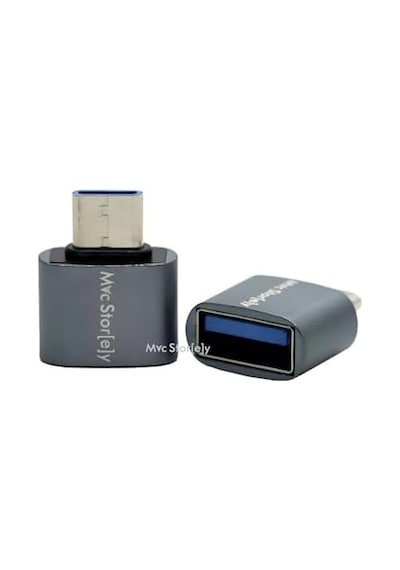Usb-c Usb 3.0 Dönüştürücü 5gbps Veri Aktarımı Macbook, İpad Pro Ve Usb-c Destekli Cihazlar İçin Type-c Usb Adaptör Gri
