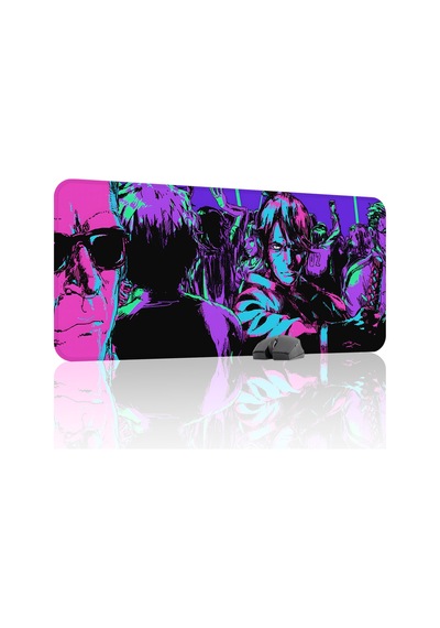 Kat Ana Zero Kaymaz Dikişli Kauçuk Oyuncu Mousepad V4 - 90x40 Xxl Gaming Mouse Pad Fare Altlığı