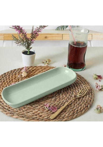 Keramika Kayık Noyan 26x9 Cm Nil Yeşili 306