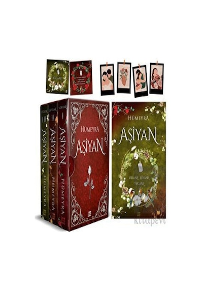 Aşiyan Serisi 3 Kitap Takım - Kutulu - Hümeyra - Dokuz Yayınları