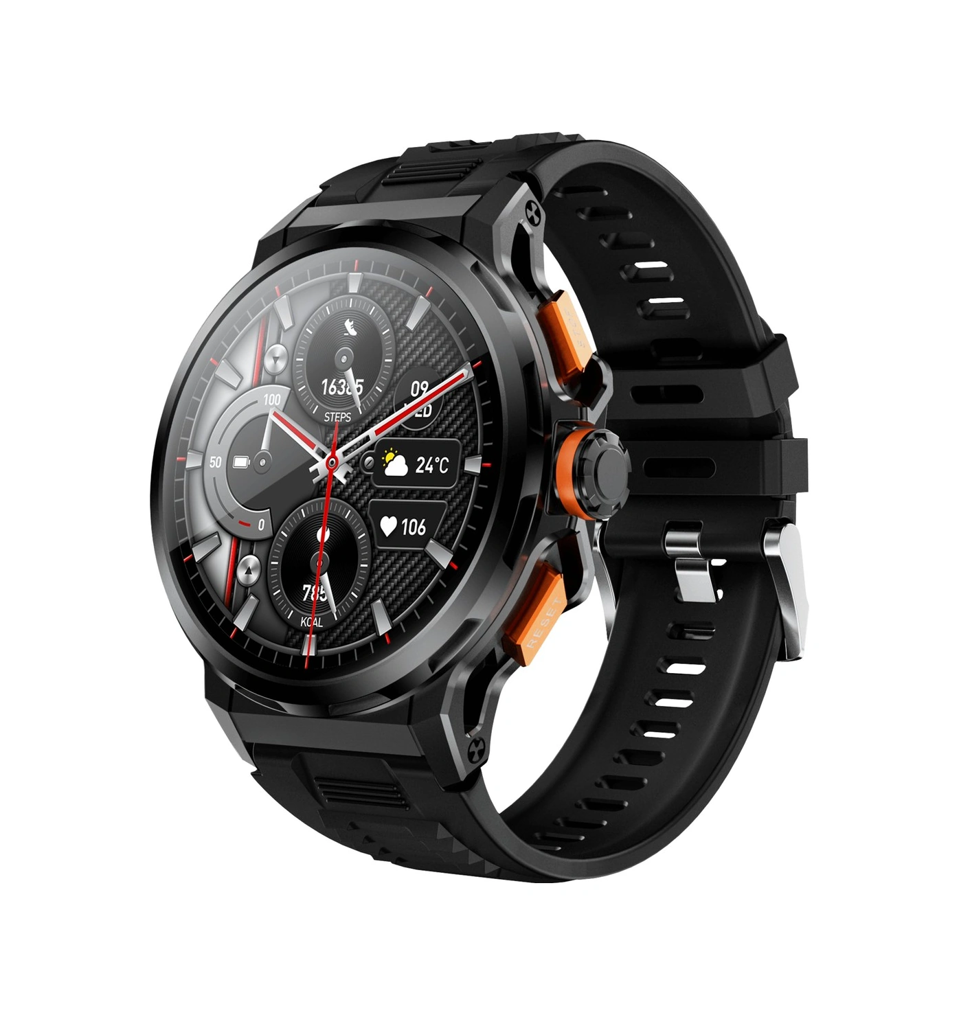 Kalobee SK43 1.65" 48 MM Amoled Ekran Akıllı Saat + 3 Kordon (İthalatçı Garantili)