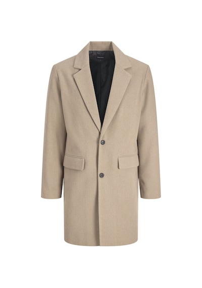 Jack&jones Essentıals Erkek Spread Yaka Palto - Harris - 12288145 Greige Jack&jones Essentıals Erkek Spread Yaka Palto - Harris - 12288145 Greige