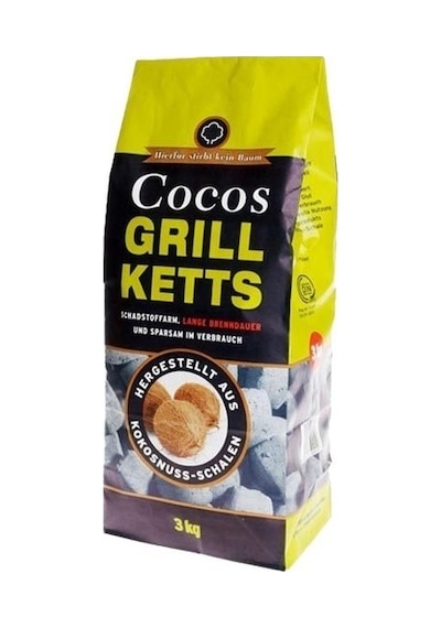 Feuer & Flamme Cocos Briket Mangal Kömürü 3 KG