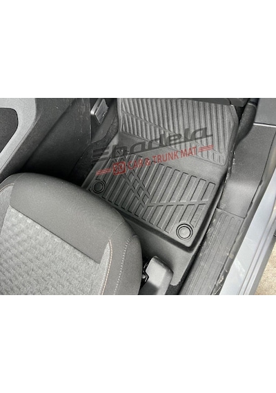 Peugeot Rifter 2025 3d Kauçuk Kokusuz Havuzlu Paspas