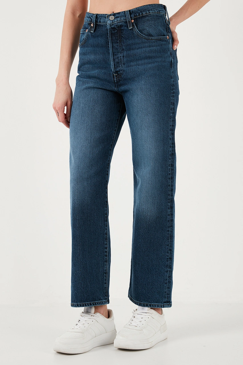 Levi's Bayan Kot Pantolon A7743-0010 Koyu Mavi Koyu Mavi