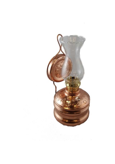 Bakır Gaz Lambası Büyük Boy
