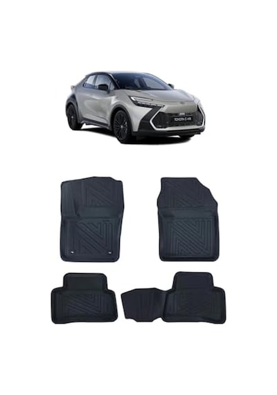 Toyota C-hr 2025 Model İle Uyumlu 5d Premium Ekstra Havuzlu Paspas Açık Bej