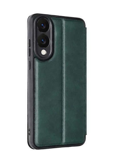 Galaxy S25 Edge Flip Cover - Koyu Yeşil