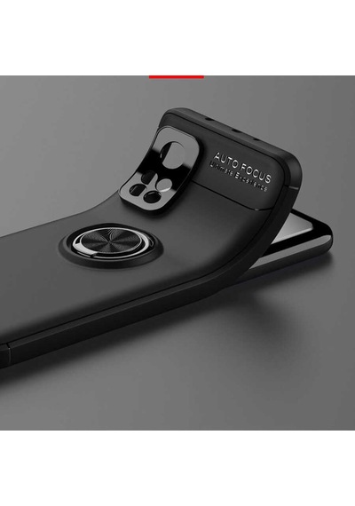 Xiaomi Mi 10T Pro 5G Kılıf Zore Ravel Yüzüklü Silikon Kılıf