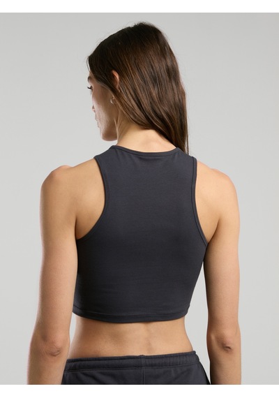 Everlast Ever Classics Wmn Füme Kadın Basic Crop Atlet Füme