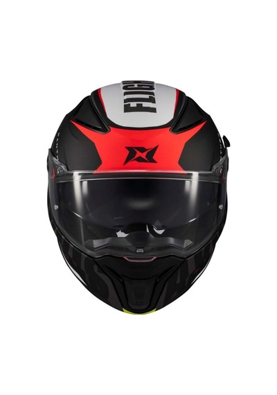 Panther Sv Kask Flight B5 Black Grey Red Glossy Çok Renkli