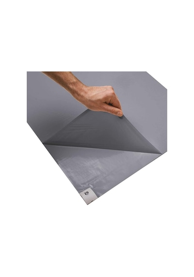 Yapışkanlı Yaprak Paspas 45 x 115 CM Gri 10 Plakalı Koli