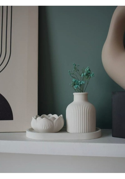 Lotus Beton Dekor Seti Estetik Ve Zarafetin Buluşması