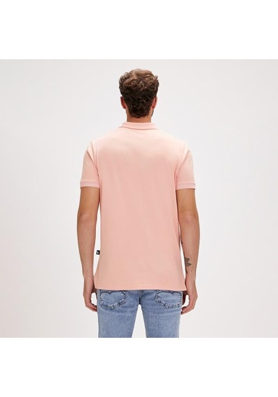 Bad Bear Pure Erkek Pembe Polo Yaka Tişört