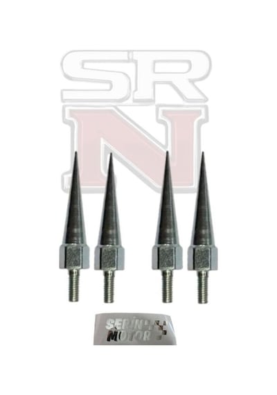 6 Mm Modifiye Sivri Vida Dört Adet Gri Srnmotor