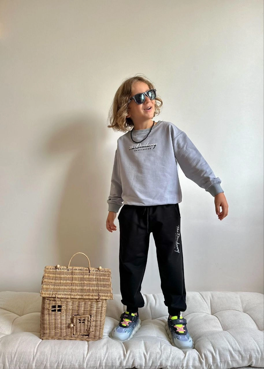Cg Kids Green Black Enjeksiyon Baskılı Silikon Işleme 2 Iplik K Gri - Siyah