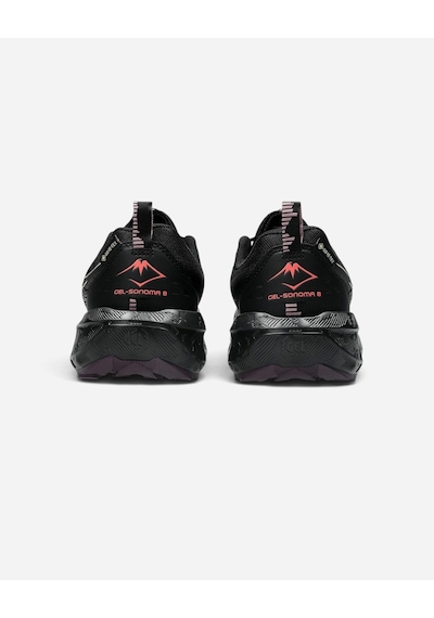 Asics Gel-sonoma 8 Gtx Kadın Black/dark Aubergine Outdoor Koşu Ayakkabısı 1012b770-005 siyah