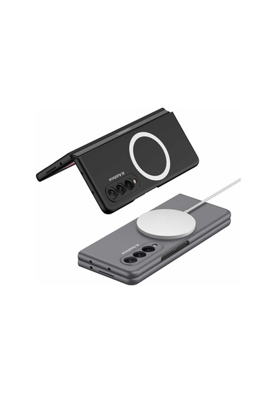 Galaxy Z Fold 3 Kilif Wireless Sarj Özellikli Kipta Magsafe Kilif 563842593