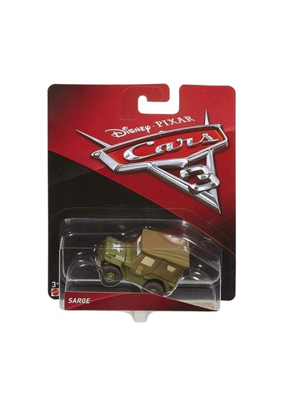 Cars 3 Karakter Araçlar Tekli Sarge